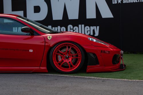Liberty Walk Ferrari F430 wide body Kit