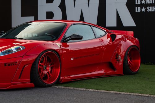 Liberty Walk Ferrari F430 wide body Kit