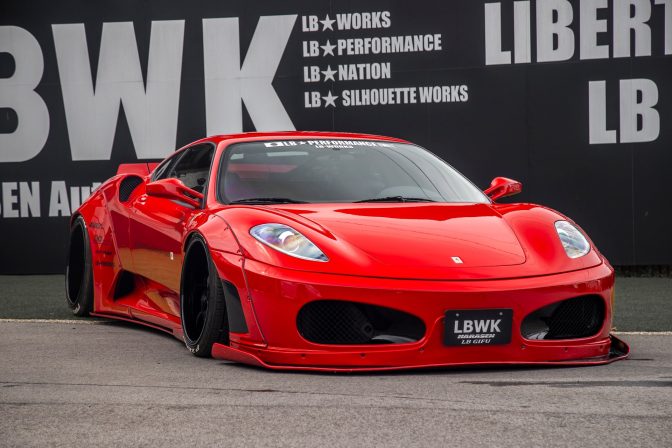 LB★WORKS Ferrari F430 Body Kit - Image 27
