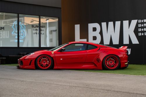 Liberty Walk Ferrari F430 wide body Kit