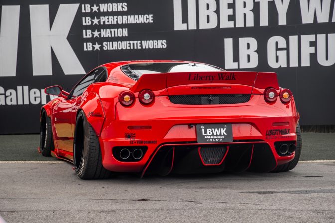 LB★WORKS Ferrari F430 Body Kit - Image 31