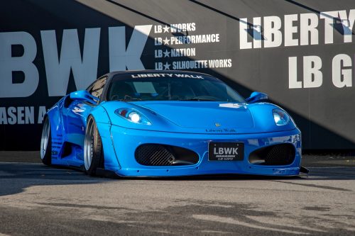 Liberty Walk Ferrari F430 wide body kit