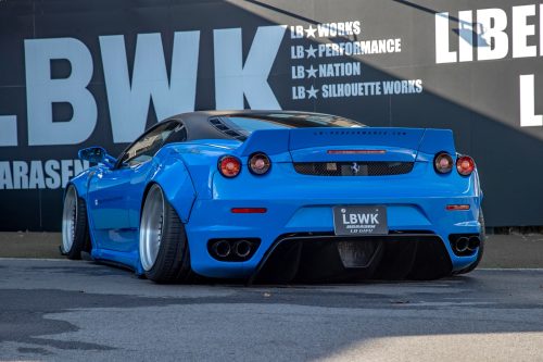 Liberty Walk Ferrari F430 wide body kit