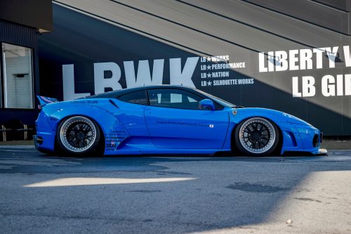 Liberty Walk Ferrari F430 wide body kit