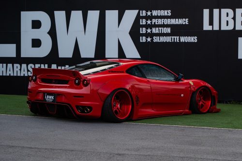 Liberty Walk Ferrari F430 wide body Kit