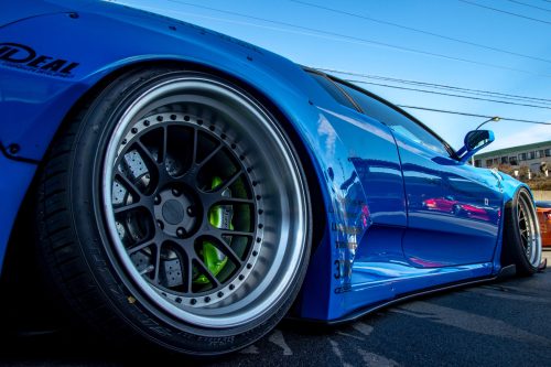 Liberty Walk Ferrari F430 wide body kit