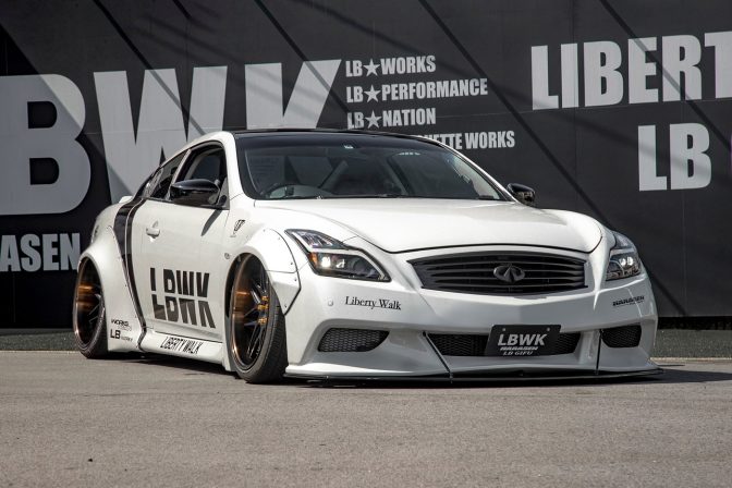 LB★Nation WORKS Infiniti G37 Front Diffuser & Stay - Image 9
