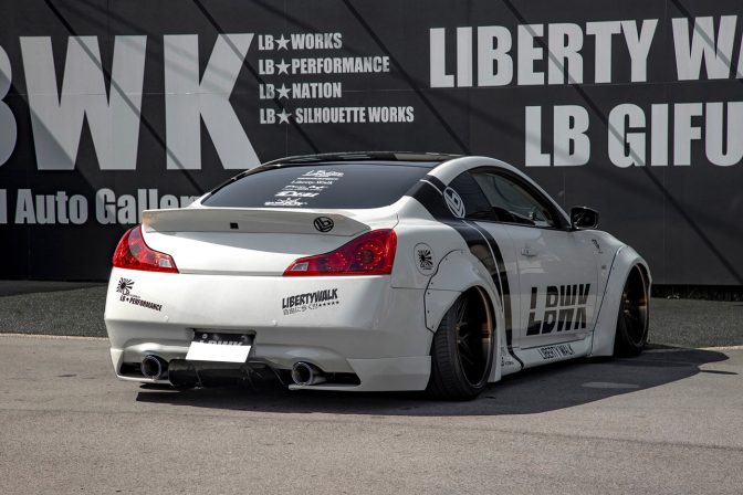 LB★Nation WORKS Infiniti G37 Side Skirts - Image 13