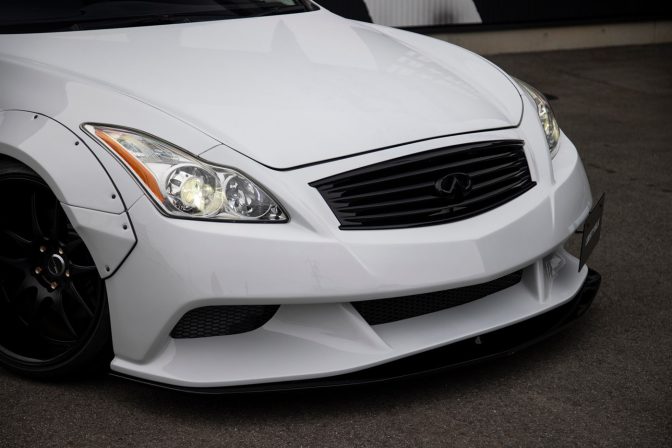 LB★Nation WORKS Infiniti G37 Front Bumper - Image 17
