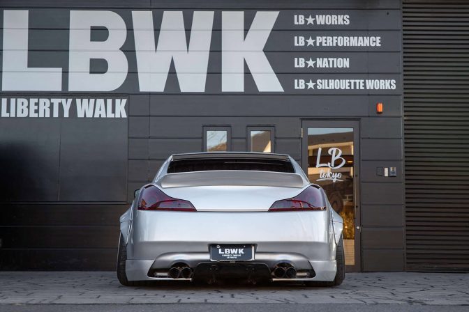 LB★Nation WORKS Infiniti G37 Rear Ducktail Spoiler/Wing - Image 4