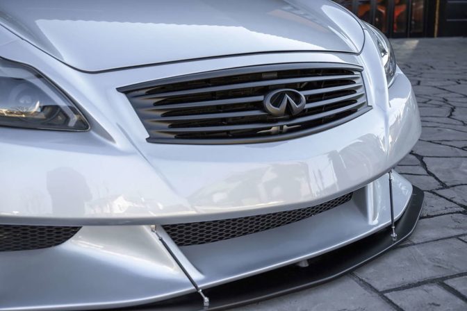LB★Nation WORKS Infiniti G37 Front Diffuser & Stay - Image 6