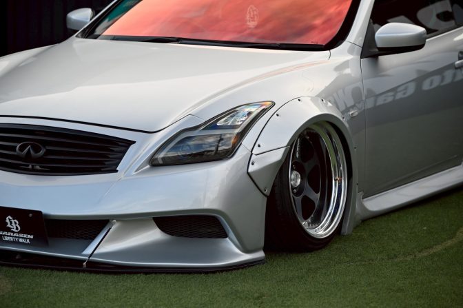 Liberty Walk Infiniti G37 Wide Body Kit