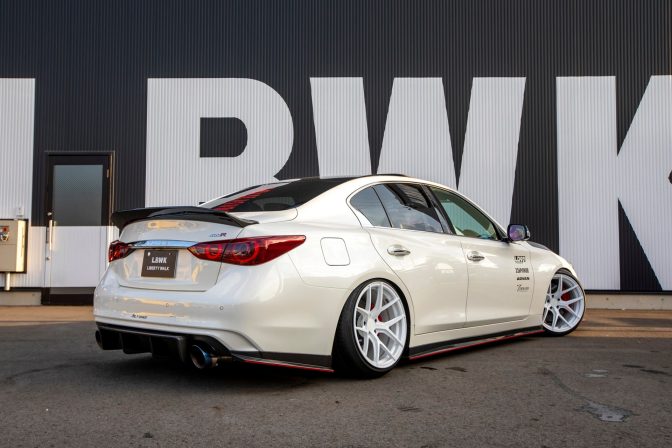 Liberty Walk Infiniti Q50 Complete Body Kit