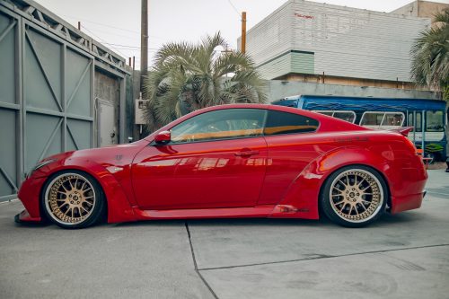 Liberty Walk Infiniti G37 Wide Body Kit