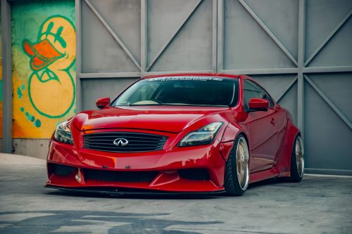 Liberty Walk Infiniti G37 Wide Body Kit
