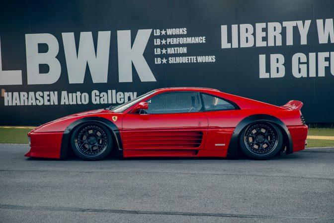 Liberty Walk Ferrari 348 wide body kit