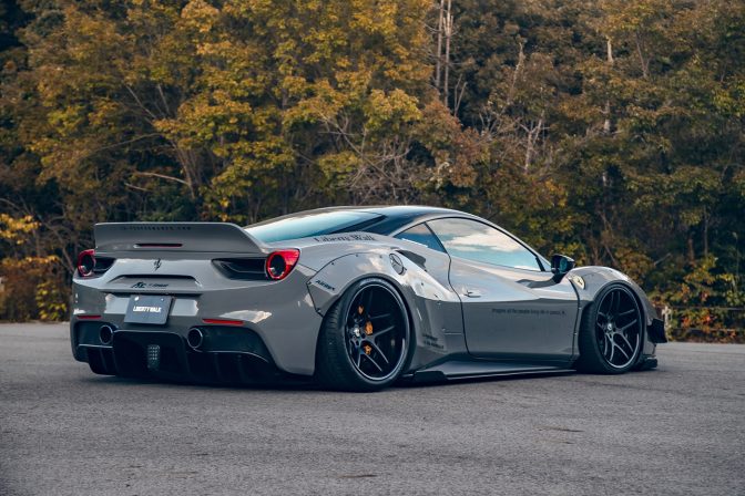 Liberty Walk Ferrari 488 wide body kit