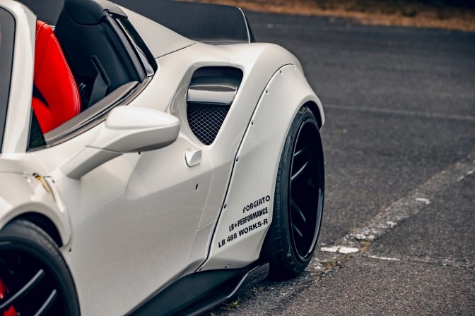 Liberty Walk Ferrari 488 wide body kit