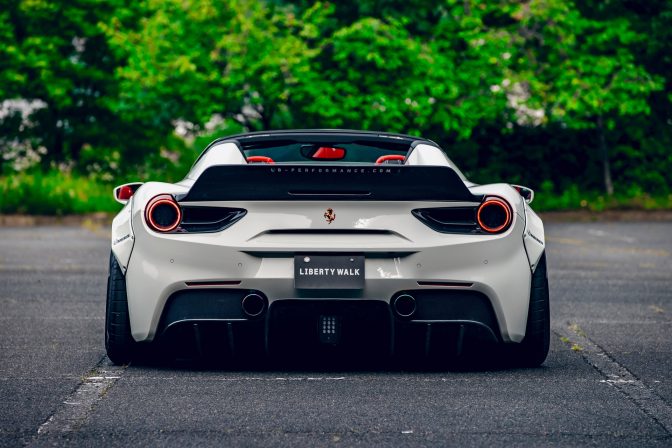Liberty Walk Ferrari 488 wide body kit