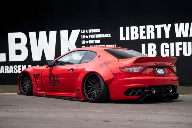 Liberty Walk Maserati GranTurismo Body Kit