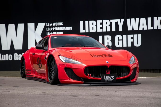 Liberty Walk Maserati GranTurismo Body Kit