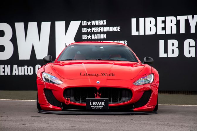 Liberty Walk Maserati GranTurismo Body Kit