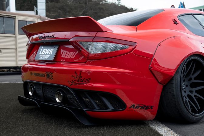 Liberty Walk Maserati GranTurismo Body Kit