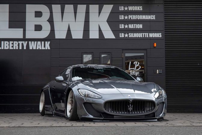 Liberty Walk Maserati GranTurismo Body Kit