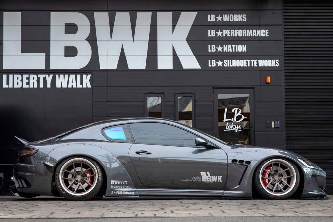 Liberty Walk Maserati GranTurismo Body Kit