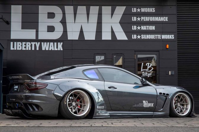 Liberty Walk Maserati GranTurismo Body Kit