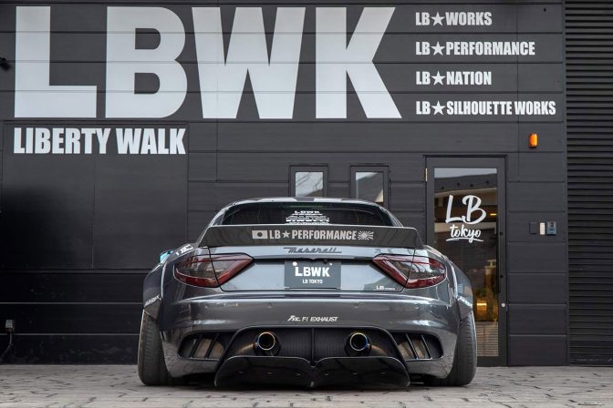 Liberty Walk Maserati GranTurismo Body Kit