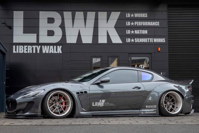Liberty Walk Maserati GranTurismo Body Kit