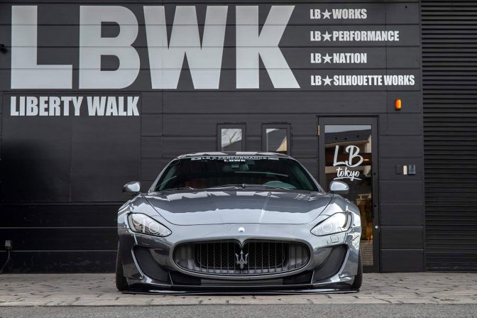 Liberty Walk Maserati GranTurismo Body Kit