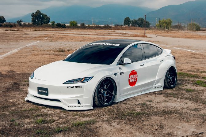 Tesla Model 3 Liberty Walk
