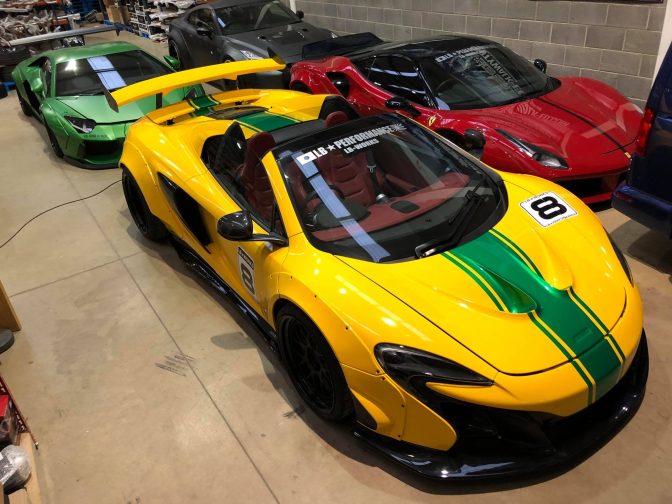 Liberty Walk McLaren MP4-12C / McLaren 650S Complete Body Kit