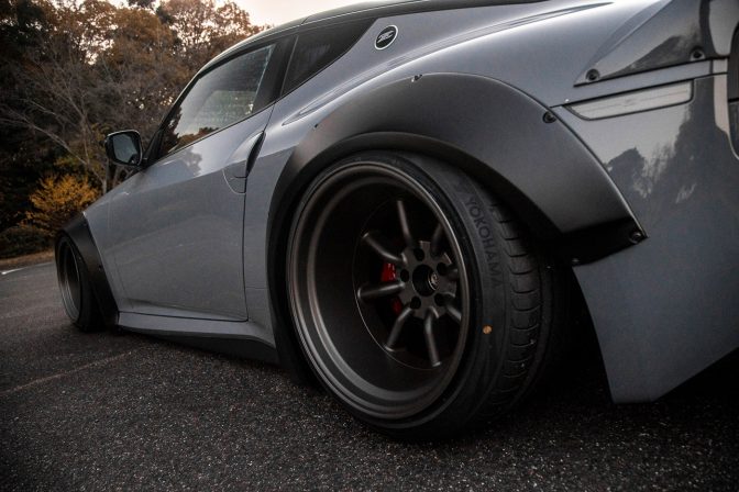 Liberty Walk WORKS Nissan Z RZ34 (400Z) Body Kit