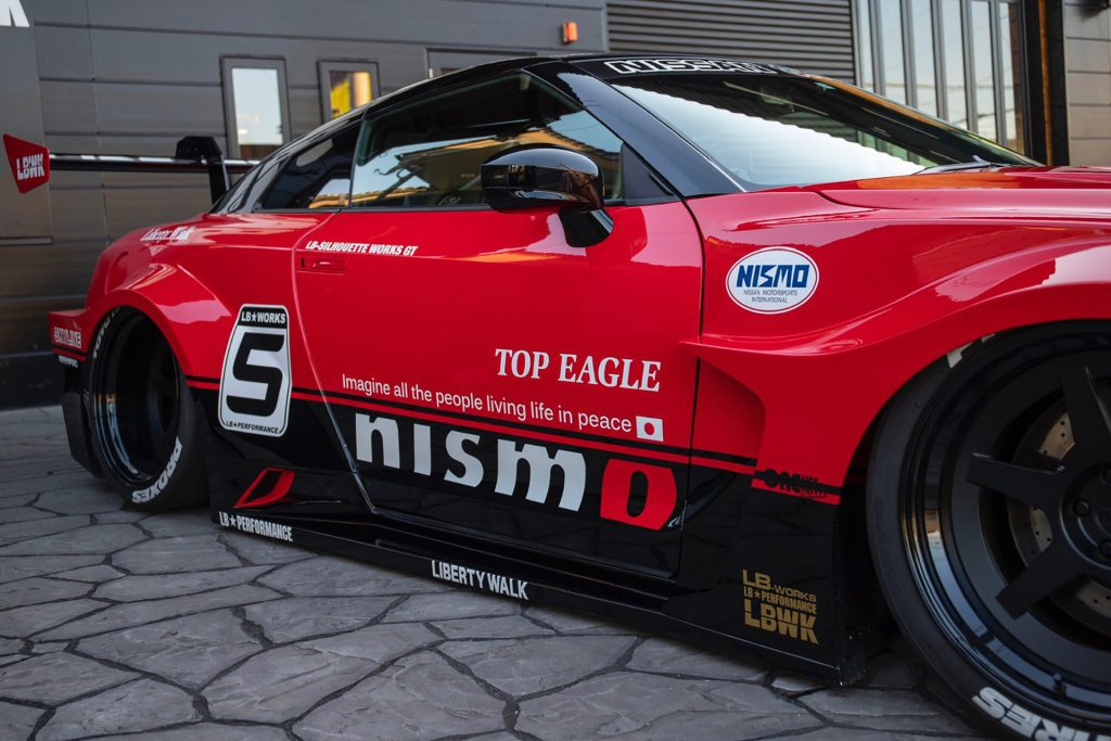 LB-Silhouette WORKS GT 35GT-RR by Liberty Walk Nissan GT-R R35 Widebody