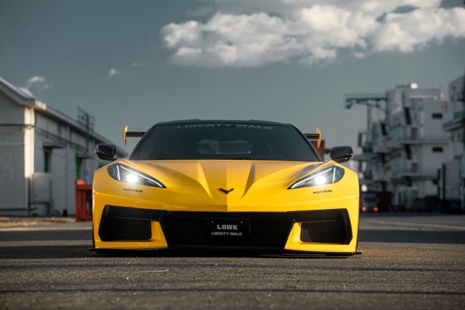 Liberty Walk Corvette C8 Body Kit