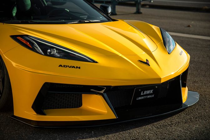 Liberty Walk Corvette C8 Front