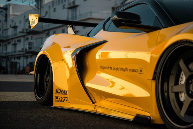 Liberty Walk Corvette C8 Side Diffuser