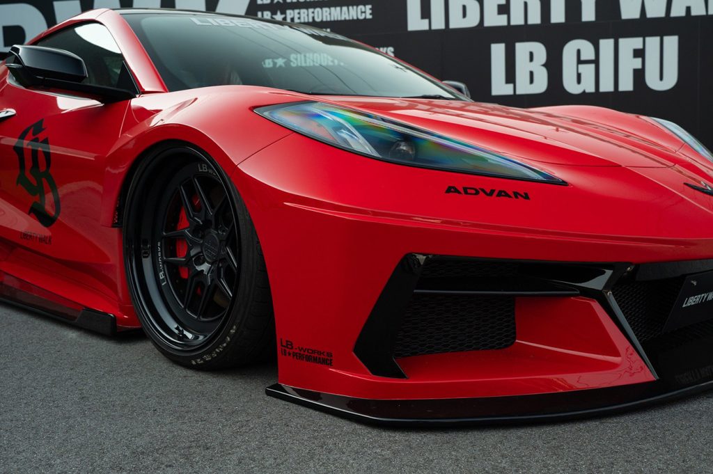 Liberty Walk Corvette C8 Stingray 3LT Front