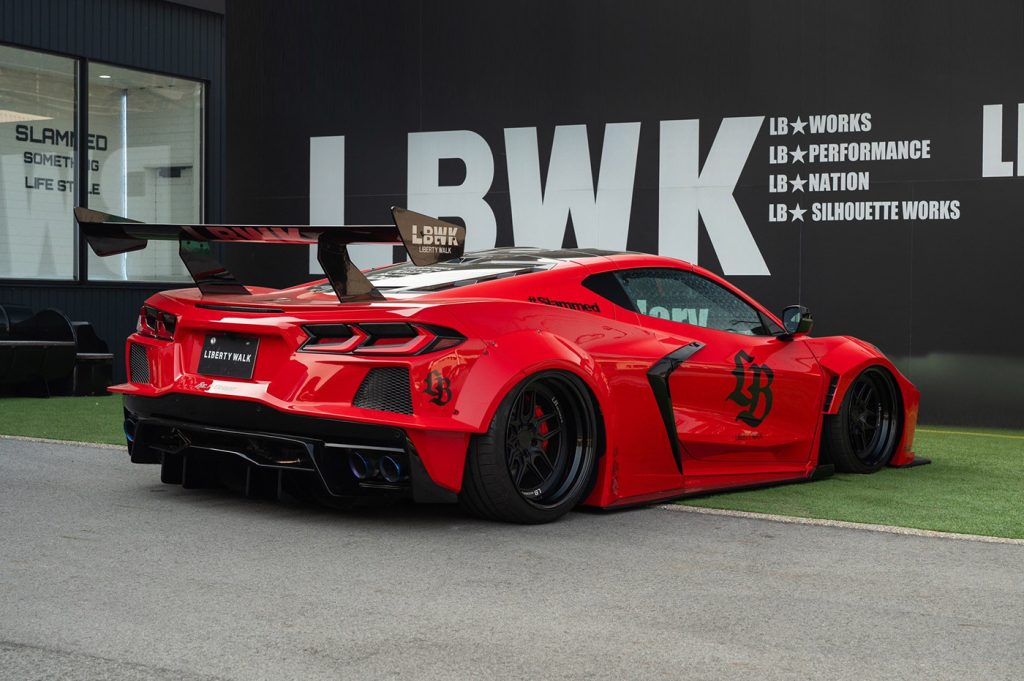 Liberty Walk Corvette C8 Stingray 3LT Silhouette WORKS Body Kit