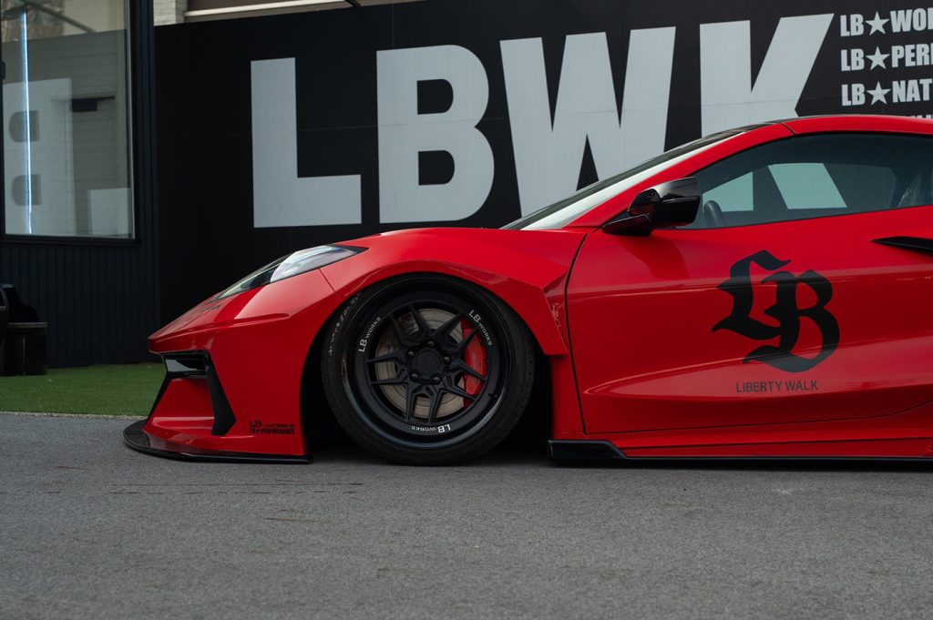 Liberty Walk Corvette C8 Stingray 3LT WORKS Body Kit