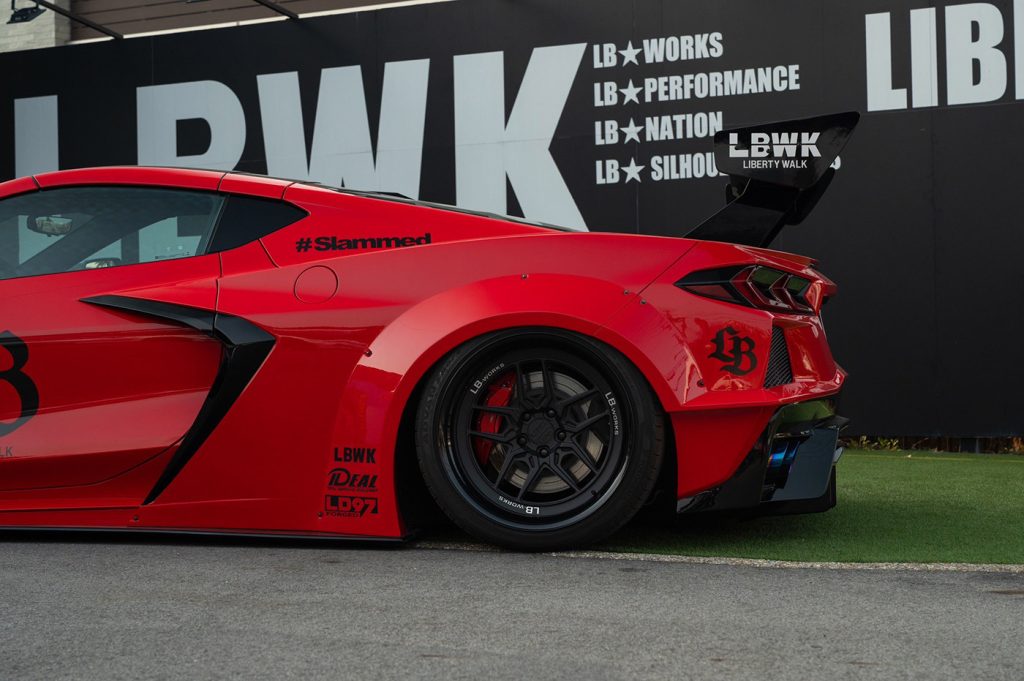 Liberty Walk Corvette C8 Stingray 3LT WORKS Rear Wing