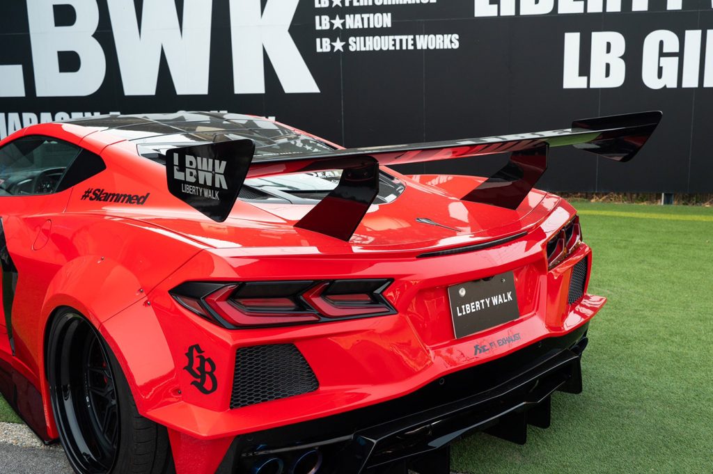 Liberty Walk Corvette C8 Stingray 3LT WORKS Wing
