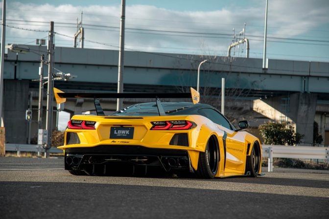 Liberty Walk Corvette C8 Widebody