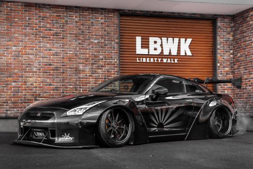 LB-WORKS Nissan GT-R R35 Type 1 Complete Body Kit by Liberty