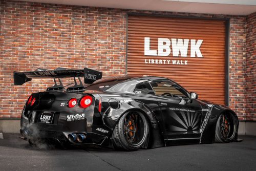 LB-WORKS Nissan GT-R R35 Type 1 Complete Body Kit by Liberty
