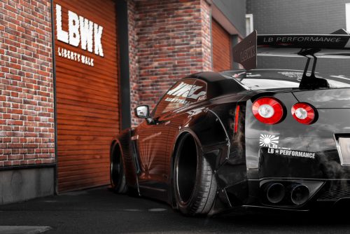 LB-WORKS Nissan GT-R R35 Type 1 Complete Body Kit by Liberty