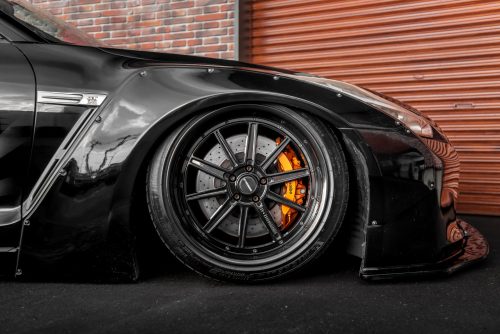 LB-WORKS Nissan GT-R R35 Type 1 Complete Body Kit by Liberty